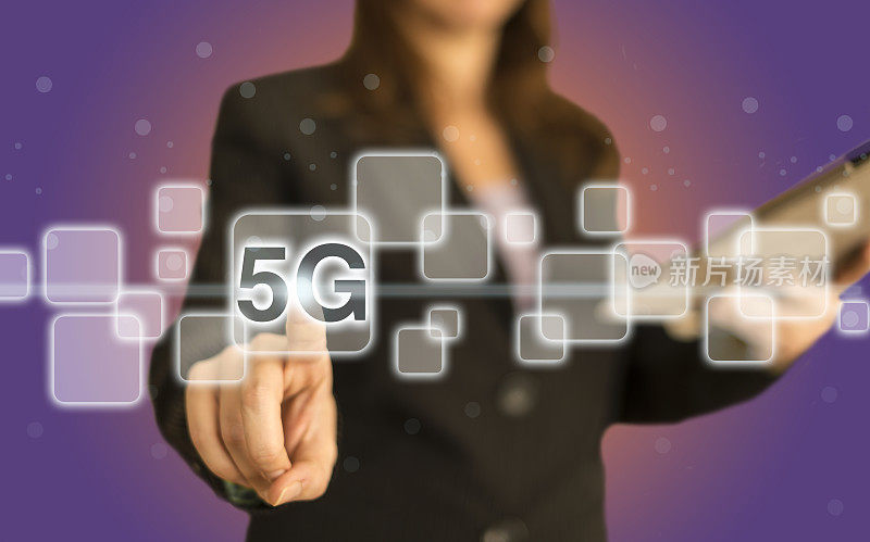 5G wifi技术数字概念